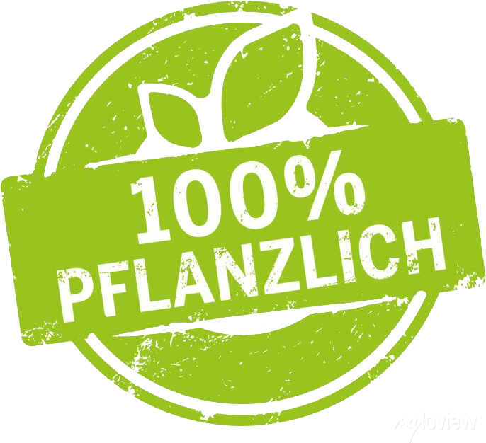 100% Pflanzlich